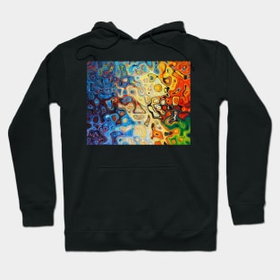 Abstract colorful background Hoodie